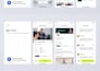 design modern mobile app UI UX in figma